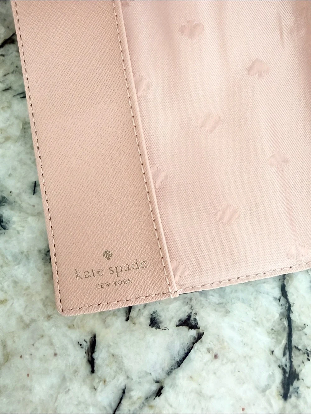 kate spade by the pool flamingo passport holder